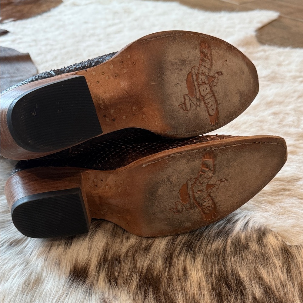 Freebird Leather Python Boots - image 2